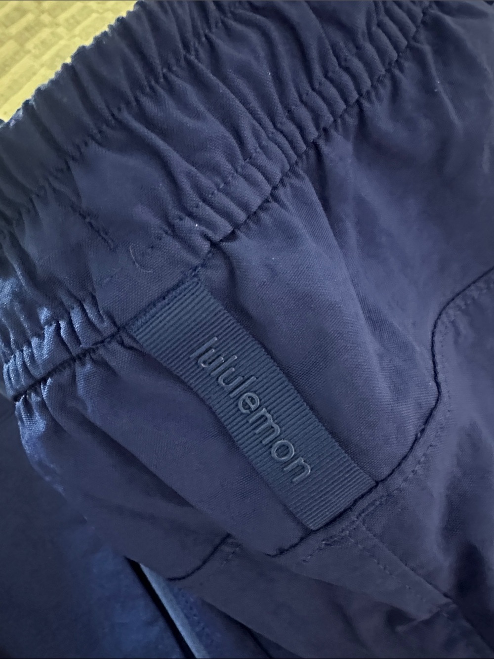 Lululemon License to Train Woven Mid-Rise Jogger Deep Sea Blue/Moroccan Blue - Picture 13 of 13